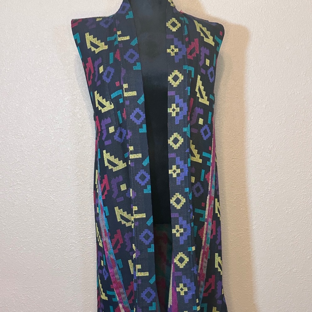 Southwest Reversible sleeveless coat